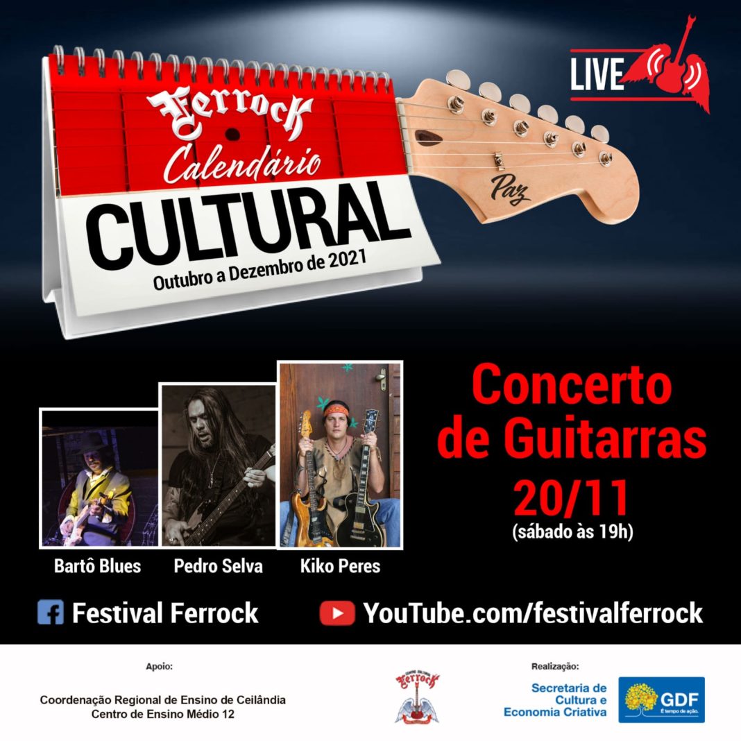 Ferrock celebra clássicos mundiais com o Concerto de Guitarras