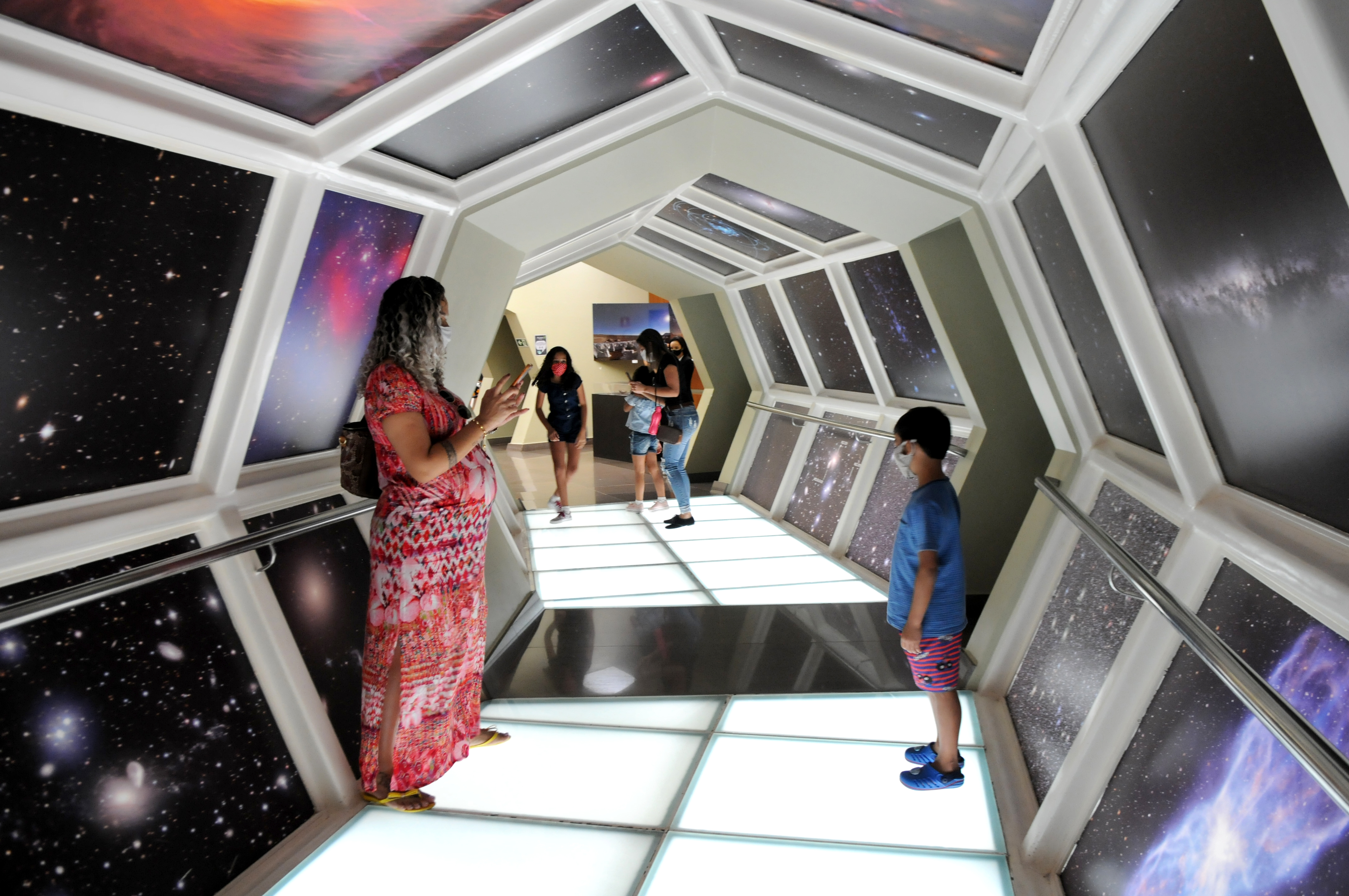 Os céus do Planetário de Brasília de volta em janeiro