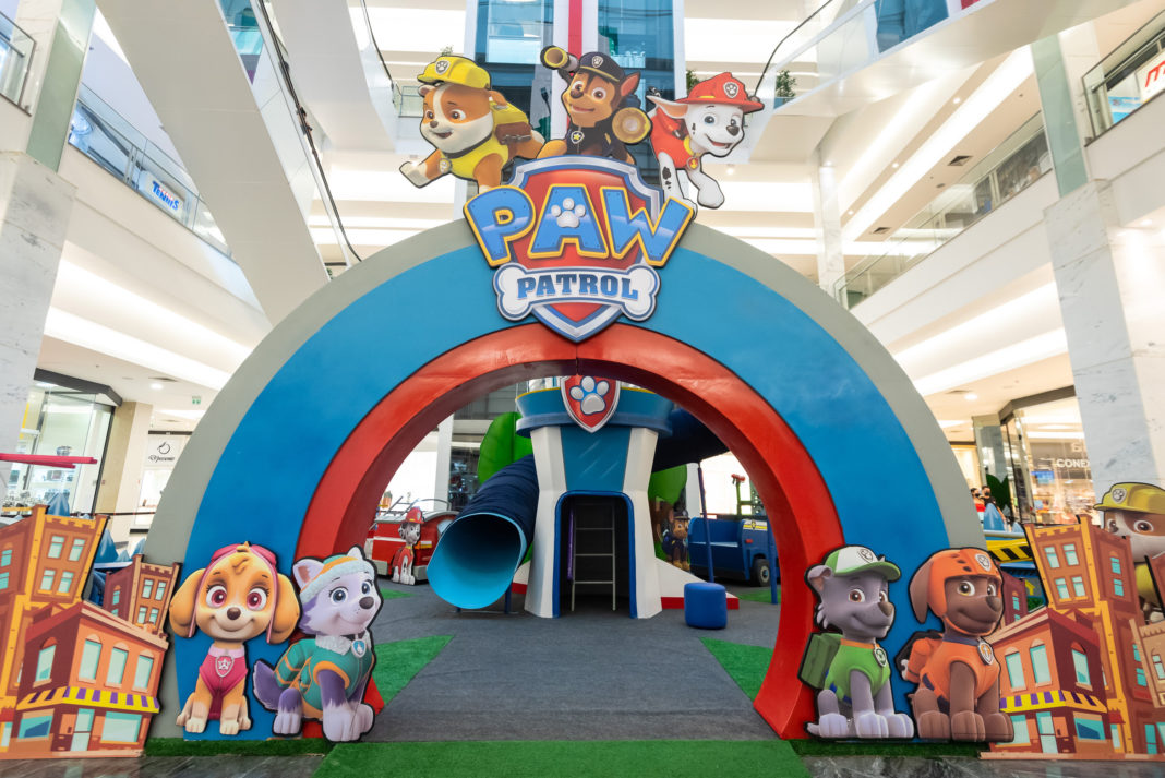 Férias, ativar! Taguatinga Shopping convida criançada para aproveitar temporada no Parque da Patrulha Canina