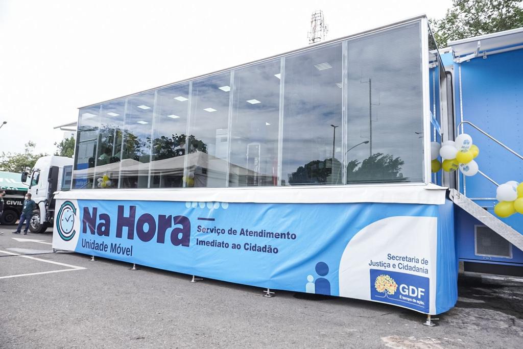 Unidade Móvel do Na Hora ficará por mais uma semana em Samambaia Unidade Móvel do Na Hora ficará por mais uma semana em Samambaia
