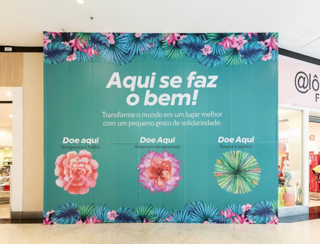 Boas ações: JK Shopping incentiva a solidariedade com o Tapume do Bem Boas ações: JK Shopping incentiva a solidariedade com o Tapume do Bem