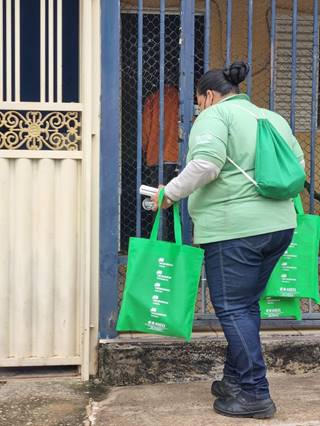 Famílias do Gama recebem ações de eficiência energética