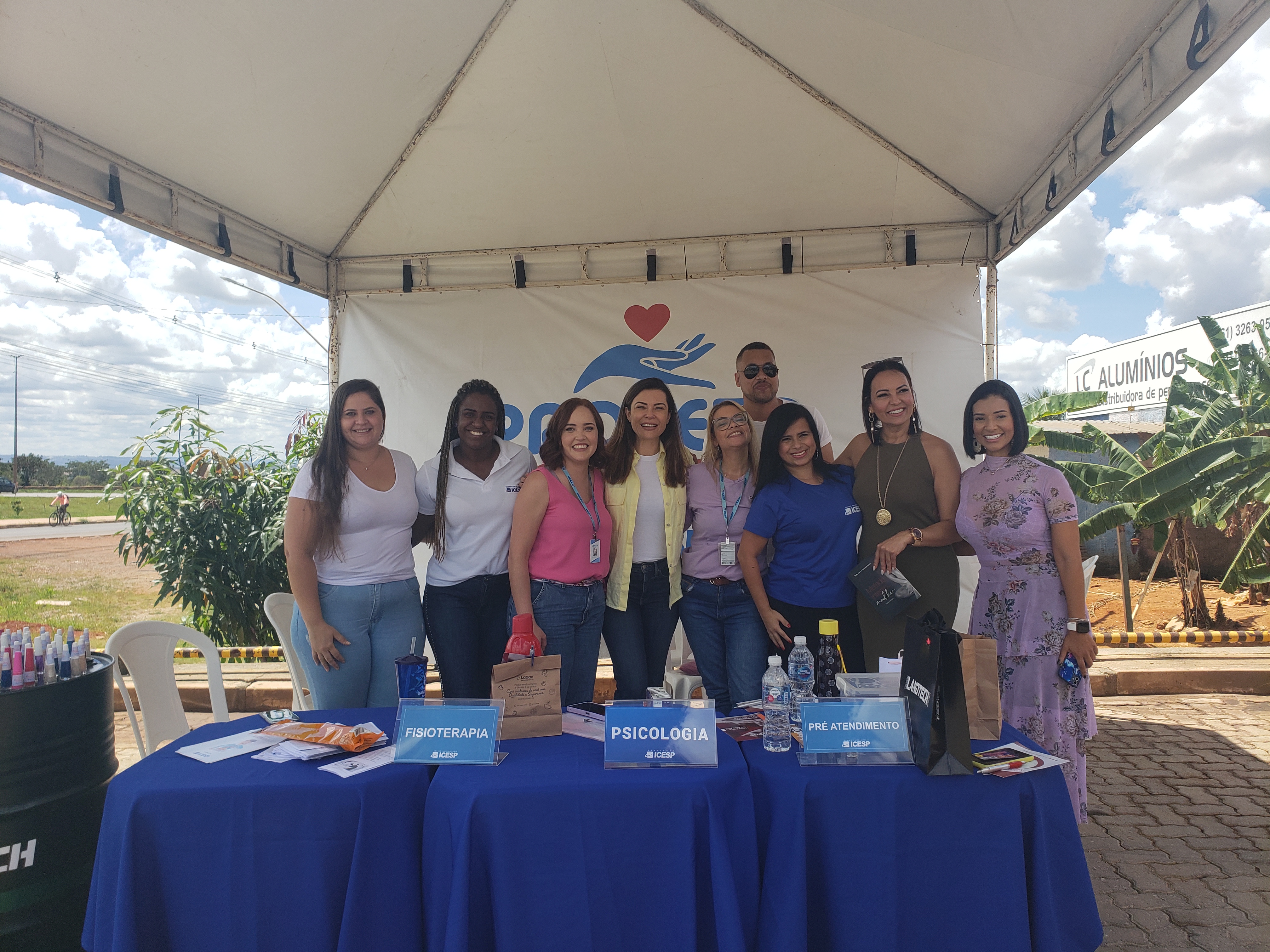 Icesp leva serviços de saúde à comunidade de Samambaia Icesp leva serviços de saúde à comunidade de Samambaia