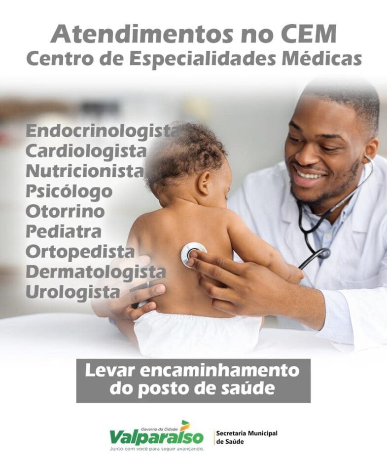 CEM oferece atendimento médico em diversas especialidades em Valparaíso CEM oferece atendimento médico em diversas especialidades em Valparaíso