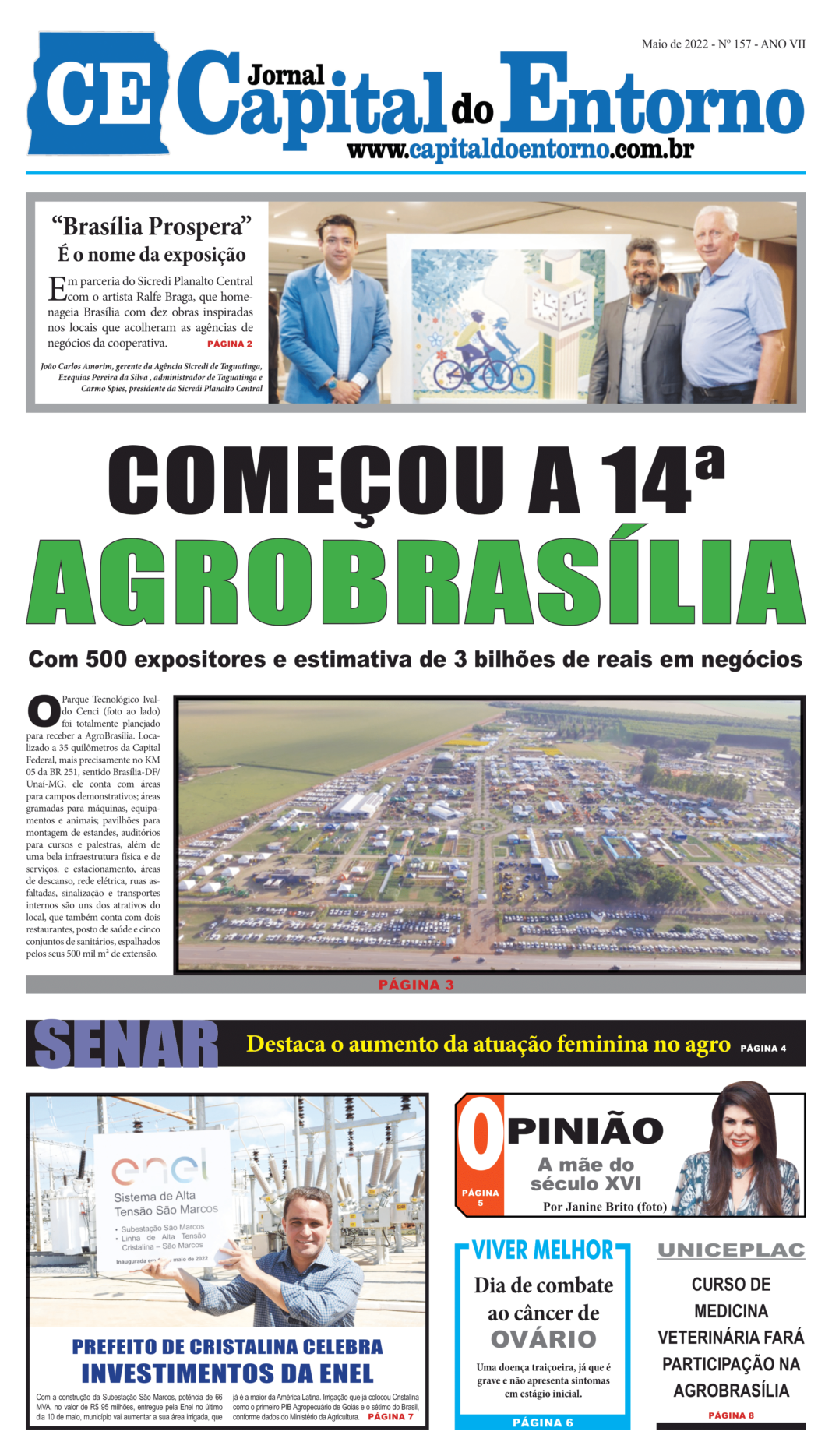 Edição 157 – 1 a 15 de maio de 2022 Edição 157 – 1 a 15 de maio de 2022