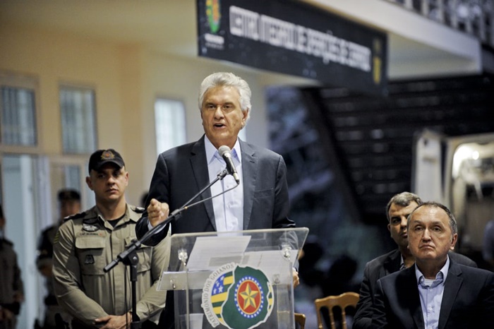 Caiado entrega novo COC, equipamentos e viaturas à SSP