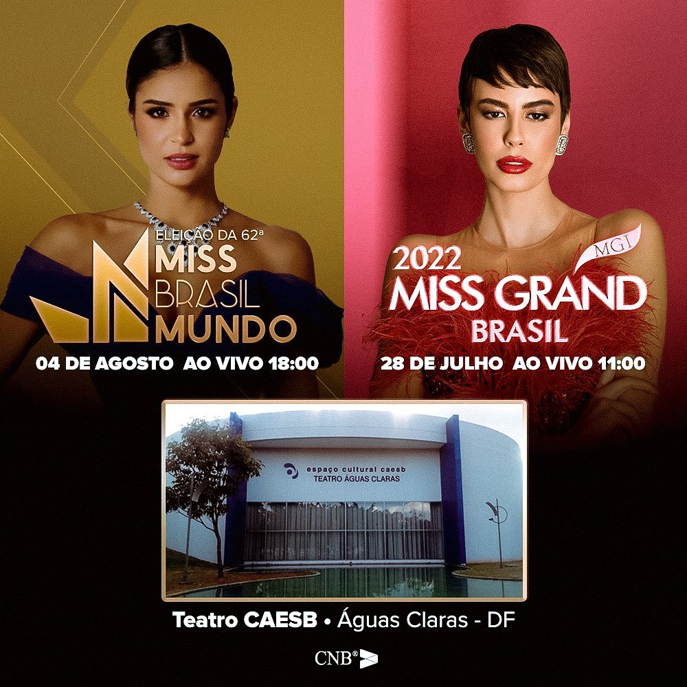 Capital da Beleza: Festival Brasília 2022 recebe dois concursos de Miss Brasil