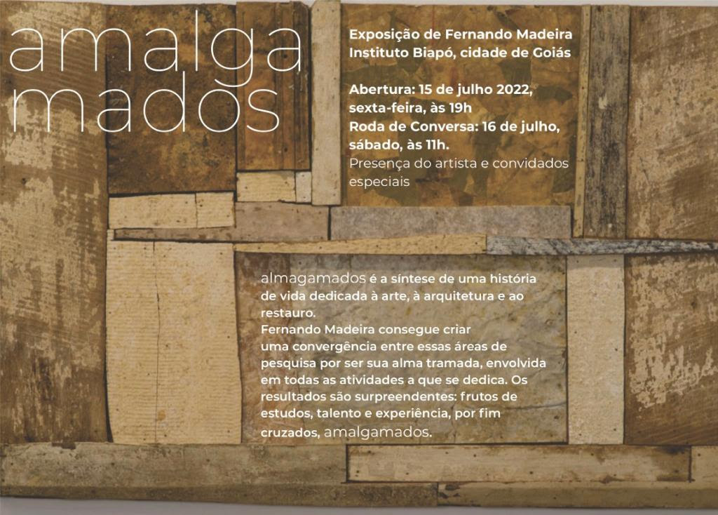Mostras Amalgamados e Goiás das Restaurações fazem parte da programação cultural do mês de julho em Goiás Mostras Amalgamados e Goiás das Restaurações fazem parte da programação cultural do mês de julho em Goiás