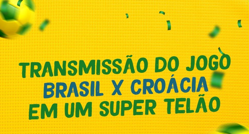 Prefeitura de Novo Gama transmitirá jogo do Brasil pelas quartas de final