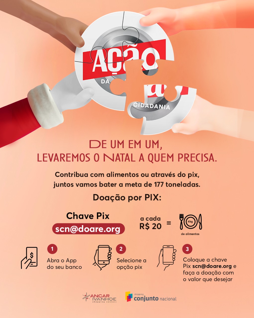 Últimos dias para colaborar para o combate à fome no Brasil Últimos dias para colaborar para o combate à fome no Brasil