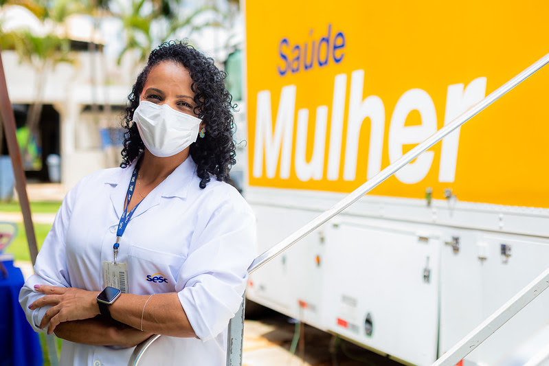 Carreta Sesc Saúde da Mulher atende em Taguatinga Sul até 30 de dezembro Carreta Sesc Saúde da Mulher atende em Taguatinga Sul até 30 de dezembro