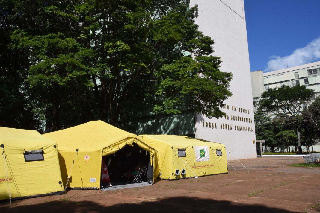 Saúde atende 267 pessoas na Esplanada dos Ministérios, no domingo (1º) Saúde atende 267 pessoas na Esplanada dos Ministérios, no domingo (1º)