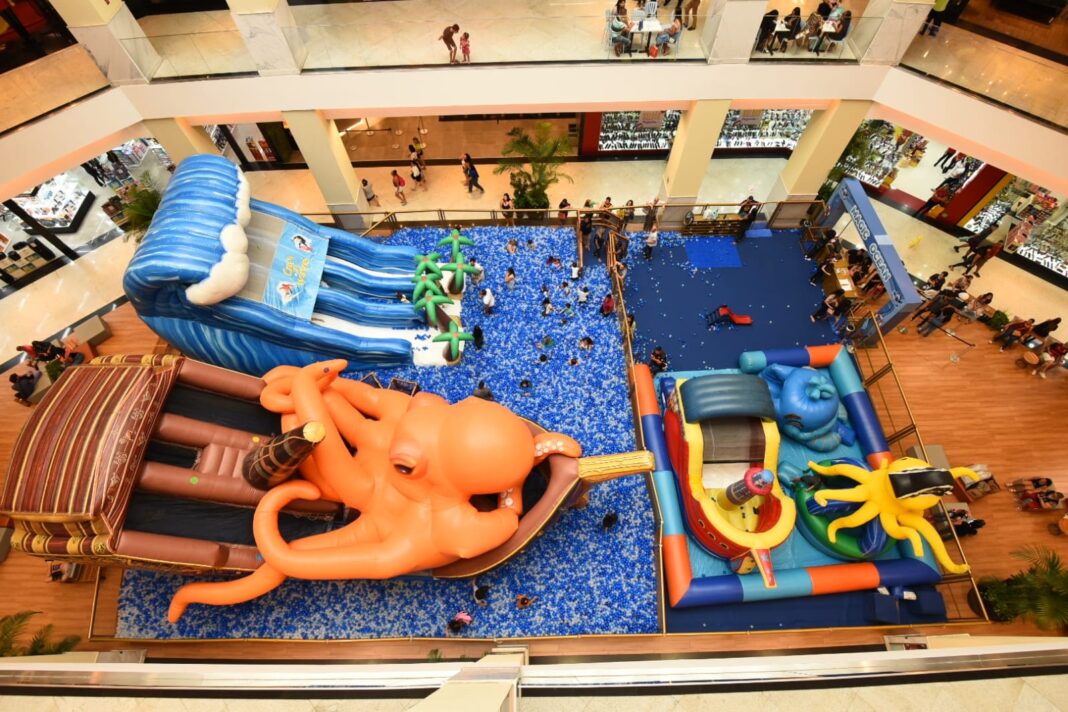Férias submarinas garantem diversão no JK Shopping Férias submarinas garantem diversão no JK Shopping
