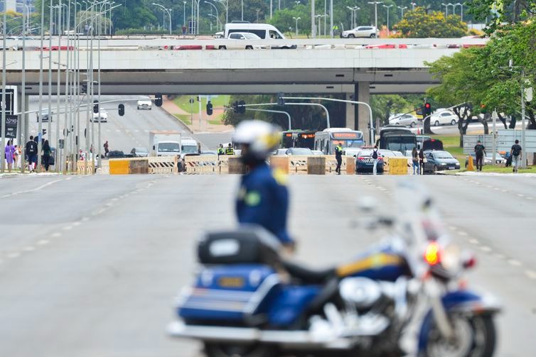 Órgãos do DF garantiram segurança na posse presidencial Órgãos do DF garantiram segurança na posse presidencial
