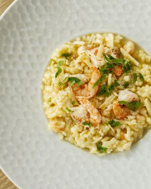 Camicado assina saborosa receita de Risoto de Camarão Camicado assina saborosa receita de Risoto de Camarão