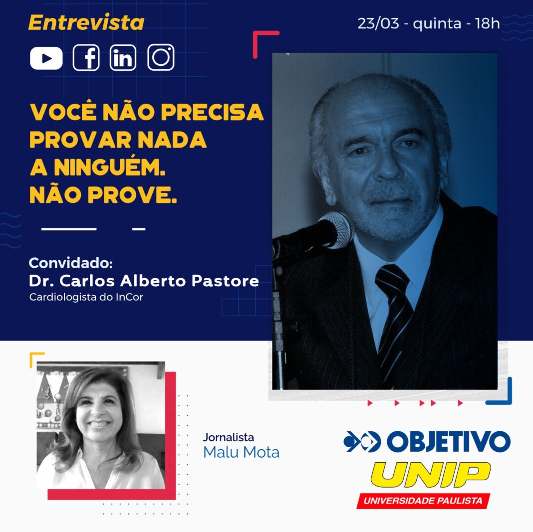 UNIP e Objetivo trazem professor doutor do Incor para palestra sobre uso de drogas na adolescência UNIP e Objetivo trazem professor doutor do Incor para palestra sobre uso de drogas na adolescência