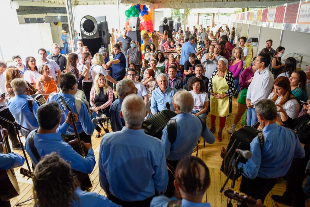 Governador abre primeiro dia da Goiás Feito à Mão Governador abre primeiro dia da Goiás Feito à Mão