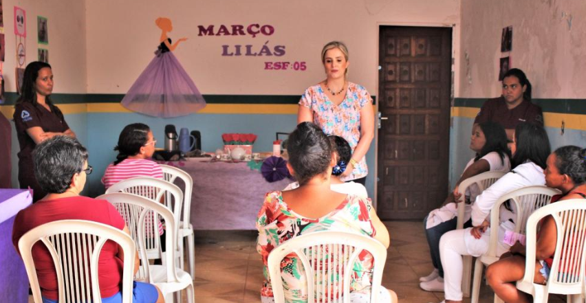 Equipe da ESF 05 inicia a semana da mulher com evento para a comunidade Equipe da ESF 05 inicia a semana da mulher com evento para a comunidade