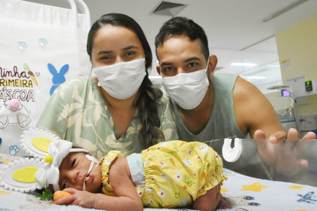 A primeira Páscoa dos bebês da UTI Neonatal do Hmib A primeira Páscoa dos bebês da UTI Neonatal do Hmib