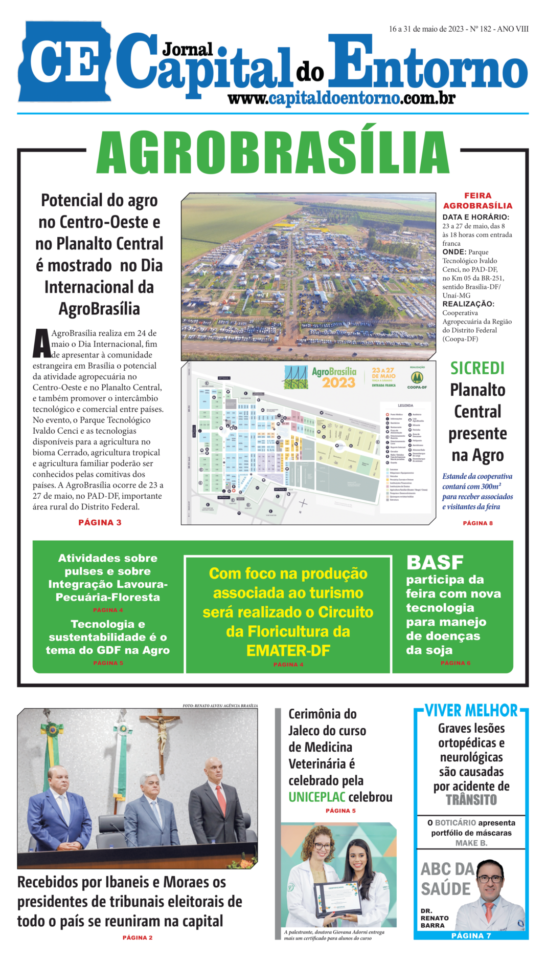 Edição 182- 16 a 31 de maio de 2023 Edição 182- 16 a 31 de maio de 2023