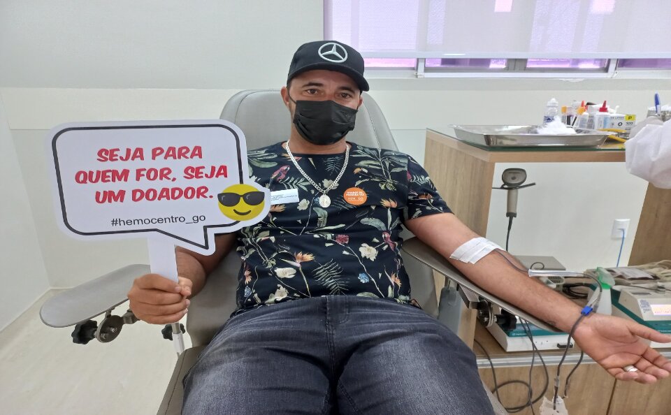 Governo de Goiás promove doação de sangue solidária para o Festival Deu Praia Governo de Goiás promove doação de sangue solidária para o Festival Deu Praia