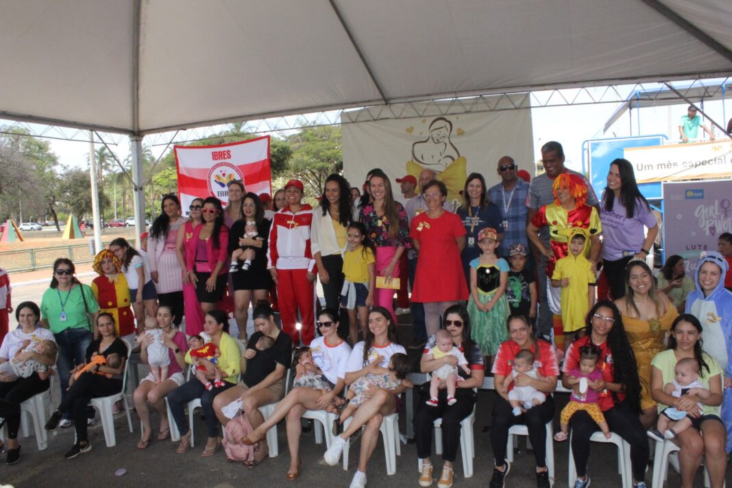 Parque da Cidade tem ação de sensibilização sobre aleitamento materno Parque da Cidade tem ação de sensibilização sobre aleitamento materno