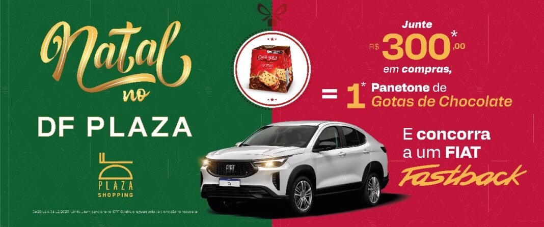 DF Plaza Shopping lança promoção especial de fim de ano