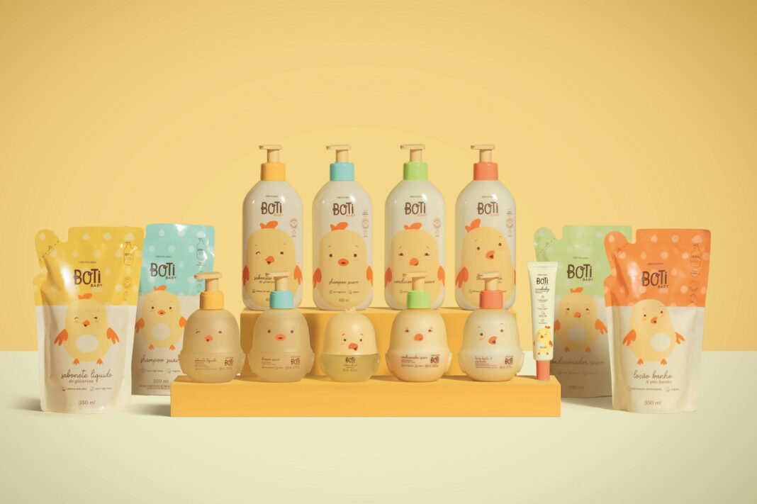 O Boticário reformula linha Boti Baby e apresenta tecnologia exclusiva que protege e fortalece a pele do bebê desde os primeiros dias de vida