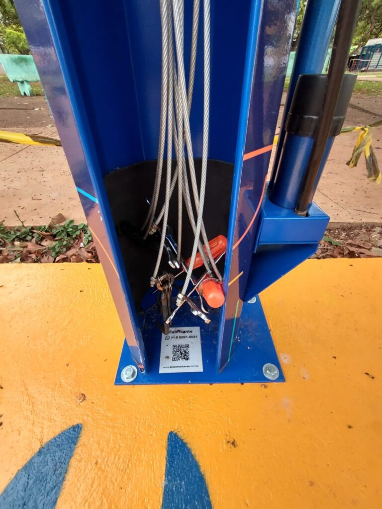 Parque da Cidade ganha equipamento para manutenção de bicicletas