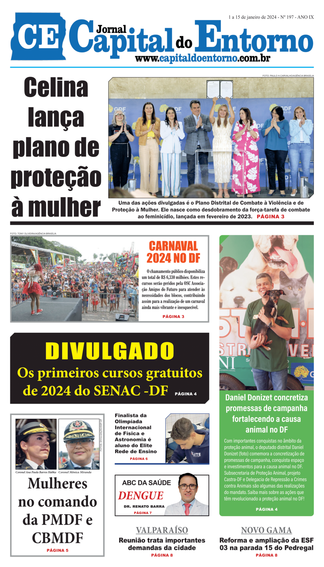 Edição 197 – 1 a 15 de janeiro de 2024 Edição 197 – 1 a 15 de janeiro de 2024