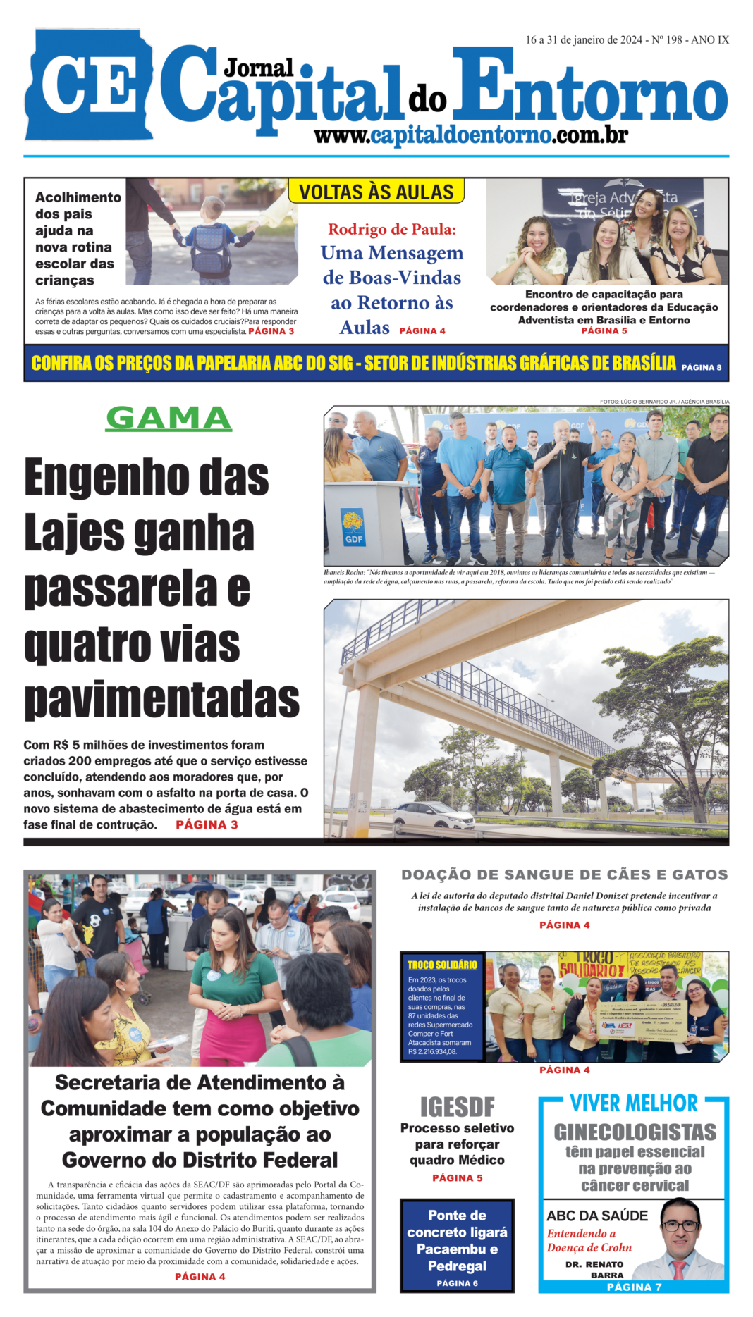Edição 198 – 16 a 31 de janeiro de 2024 Edição 198 – 16 a 31 de janeiro de 2024