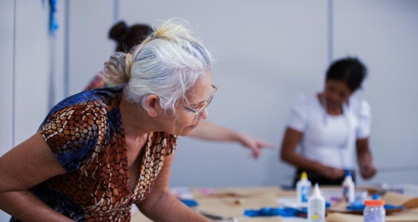 Abertas as vagas para o curso de corte e costura no centro de cursos do Pedregal