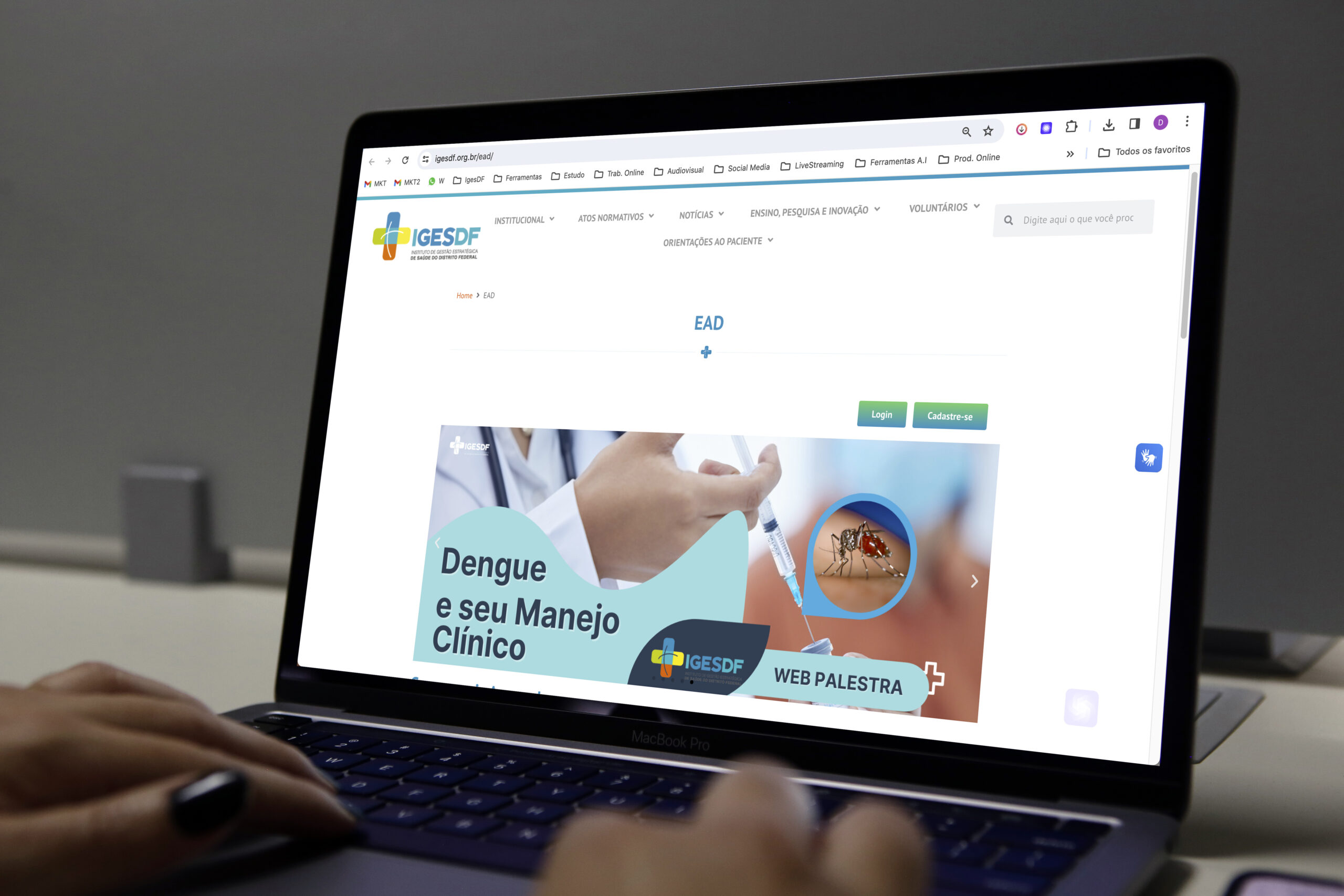 IgesDF oferece cursos à distância gratuitos e com certificação