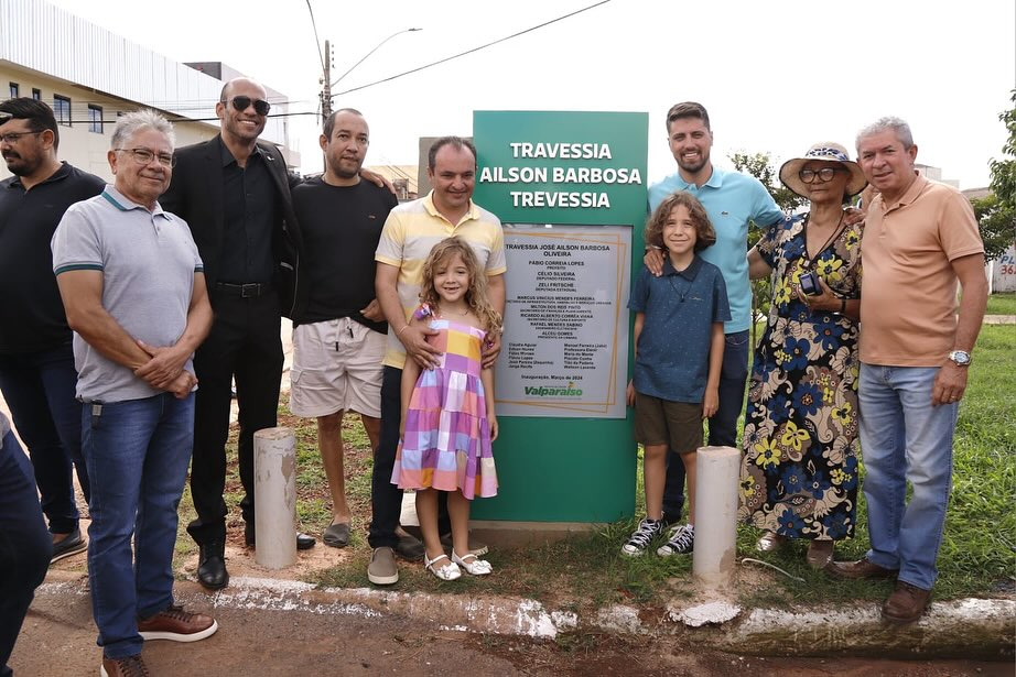 Governo municipal inaugura travessia Ailson Barbosa na etapa b