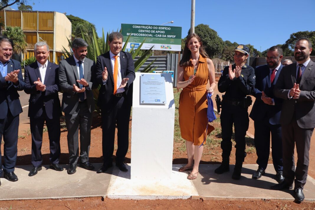 Lançada pedra fundamental de centro biopsicossocial para servidores da Segurança Pública