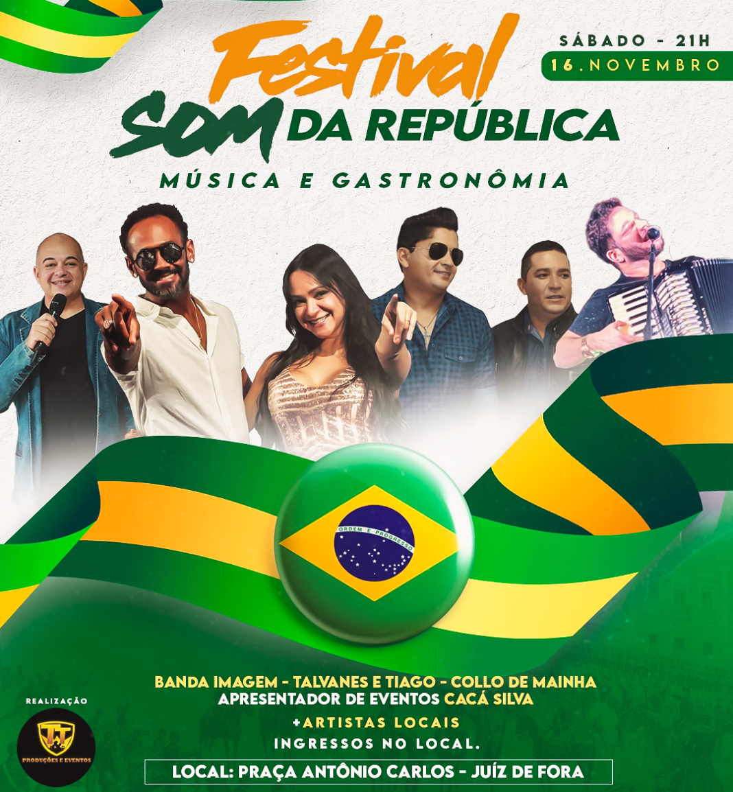 Artistas da Capital Federal conquistam Minas Gerais festival de música e gastronomia