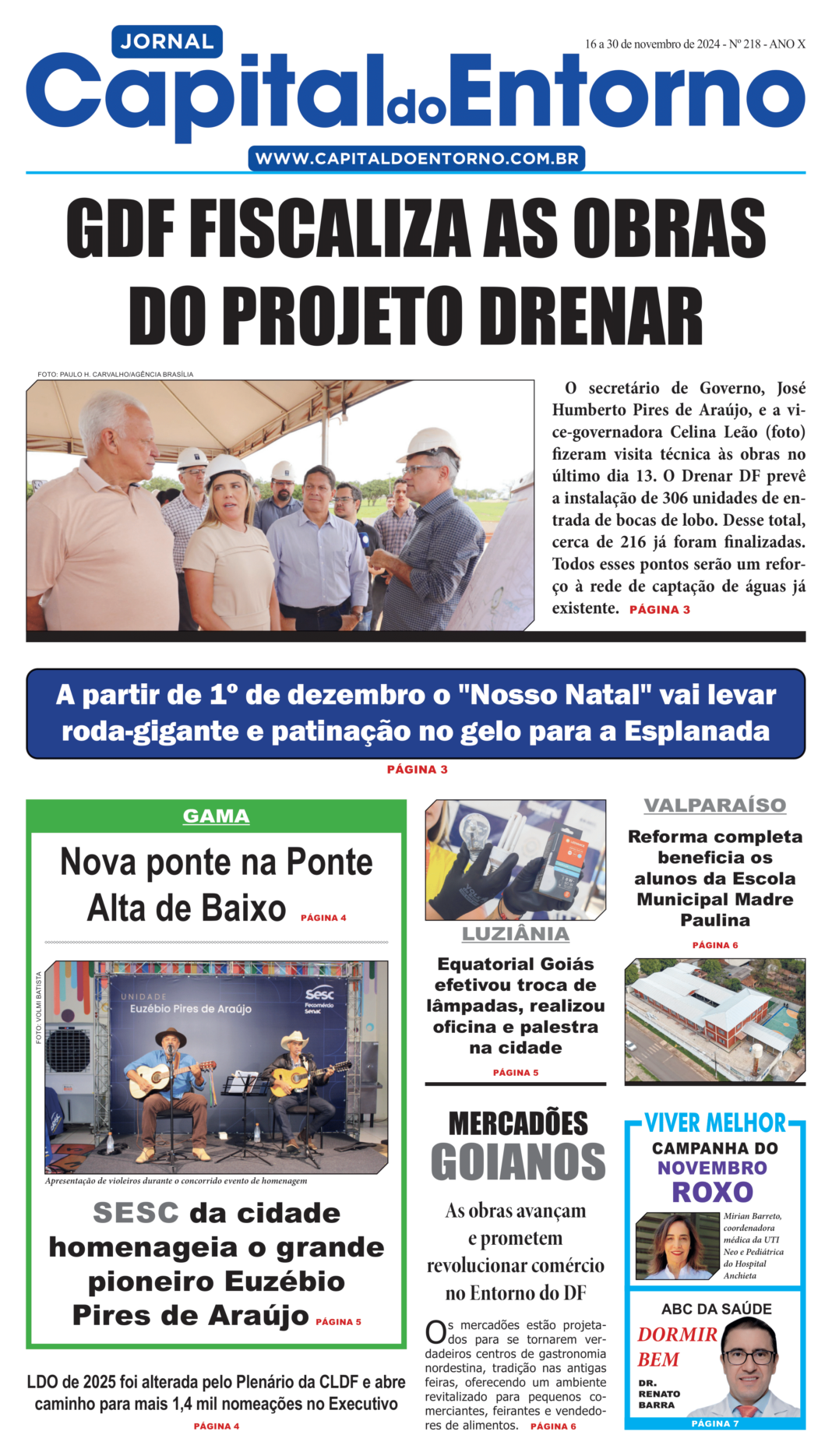 Edição 218 – 16 a 30 de novembro de 2024