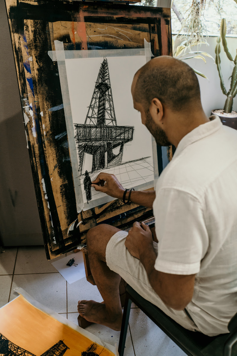 Daniel Jacaré: Mezanino da Torre de TV recebe exposição do artista neste mês Daniel Jacaré: Mezanino da Torre de TV recebe exposição do artista neste mês