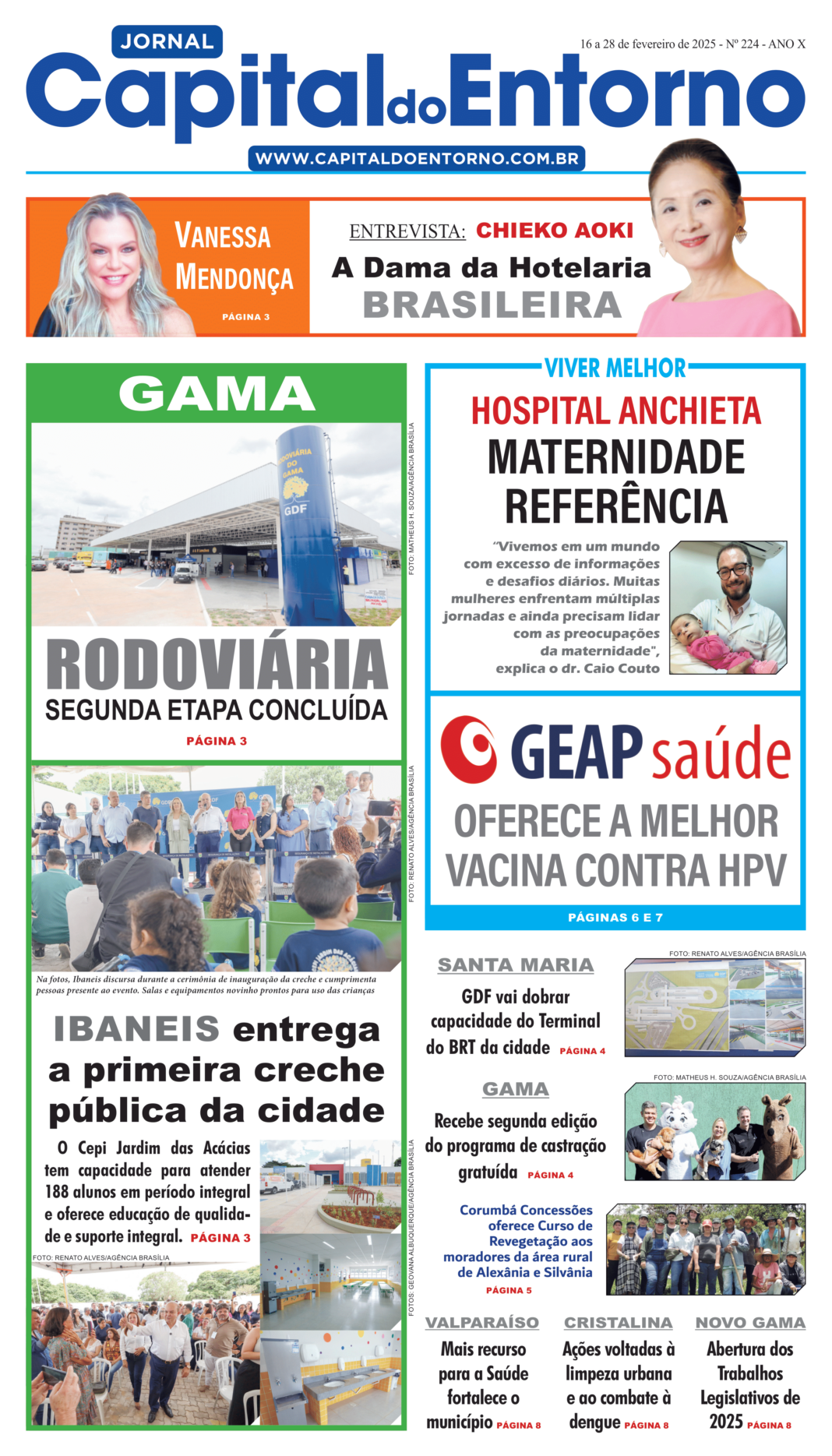 Edição 224 – 16 a 28 de fevereiro de 2025 Edição 224 – 16 a 28 de fevereiro de 2025