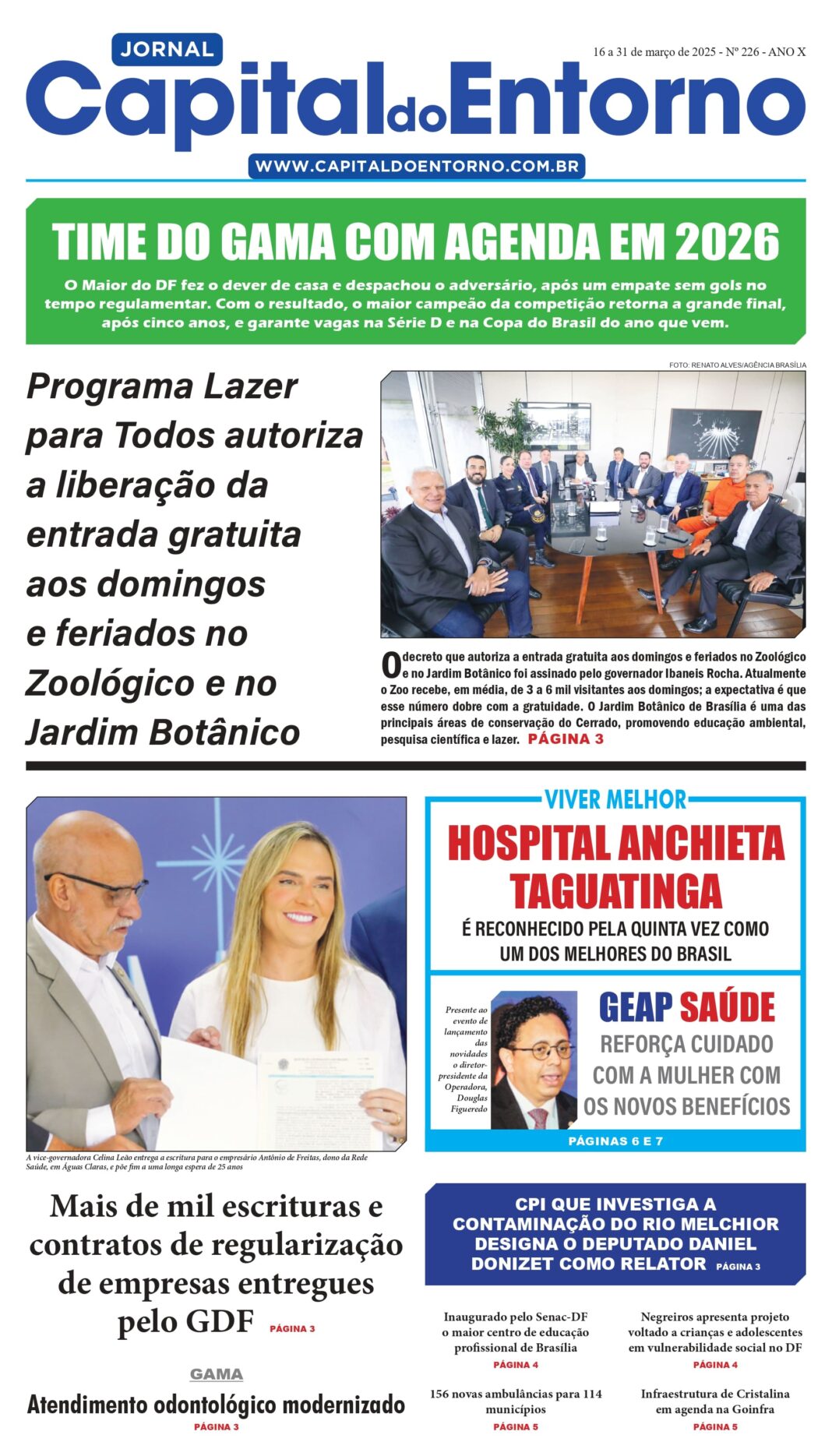 Edição 226 – 16 a 31 de março de 2025 Edição 226 – 16 a 31 de março de 2025