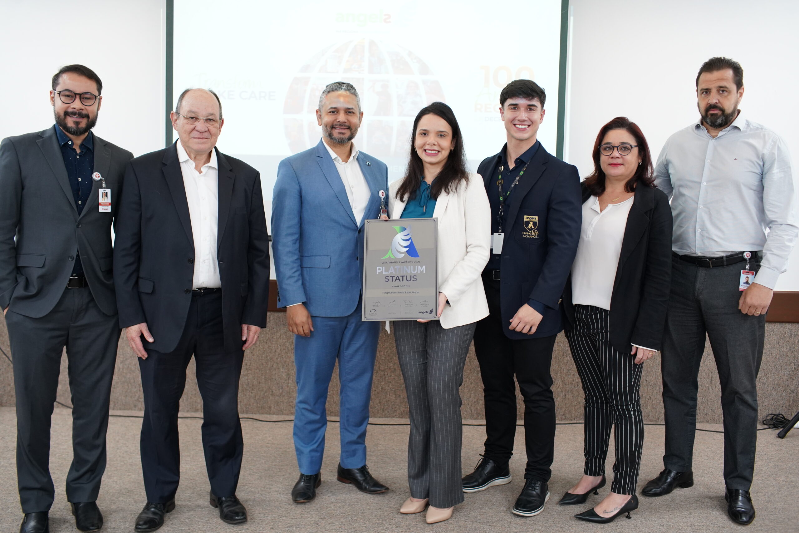 Hospital Anchieta Taguatinga conquista certificação internacional Angels na categoria Platinum
