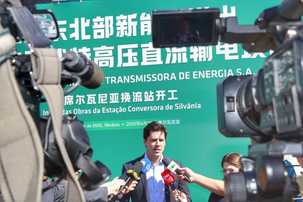Daniel Vilela dá largada ao maior projeto de transmissão de energia da história do Brasil
