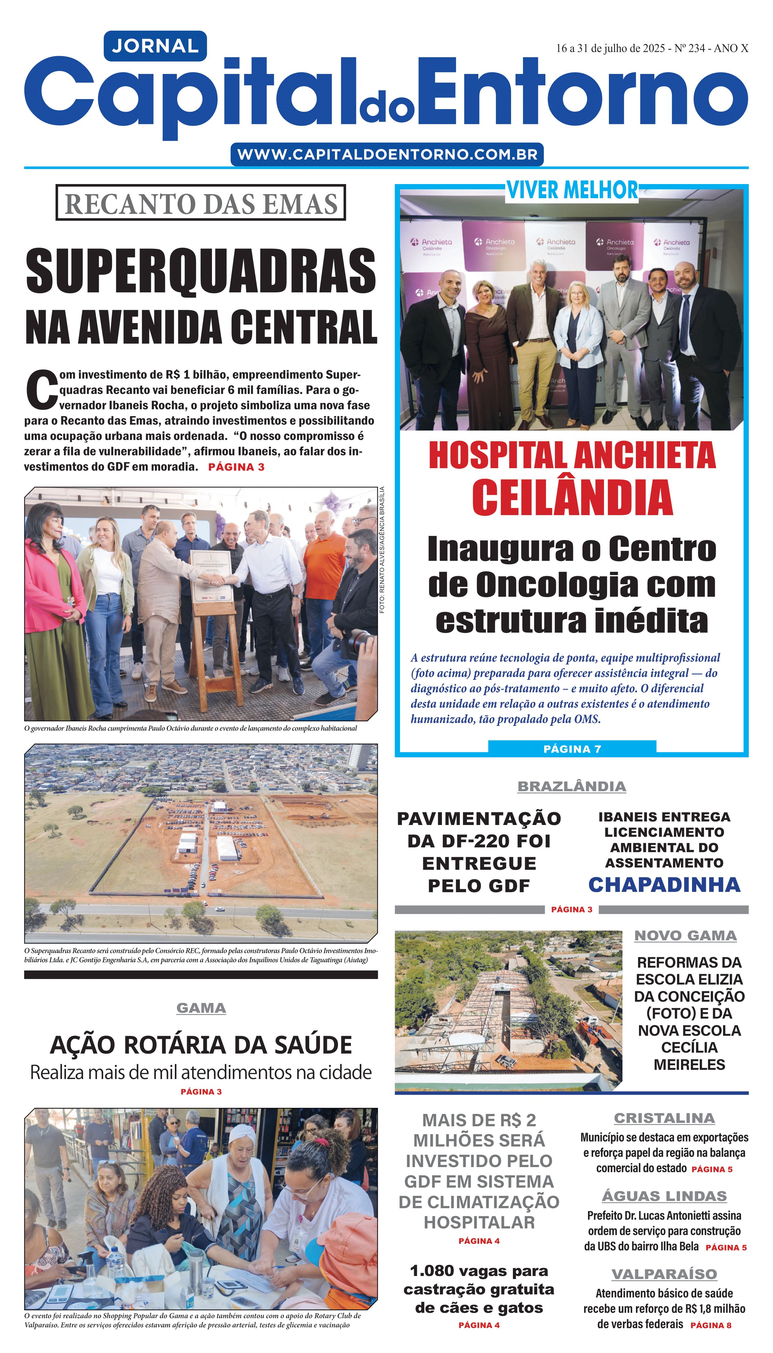 Edição 234 – 16 a 31 de julho de 2025 Edição 234 – 16 a 31 de julho de 2025