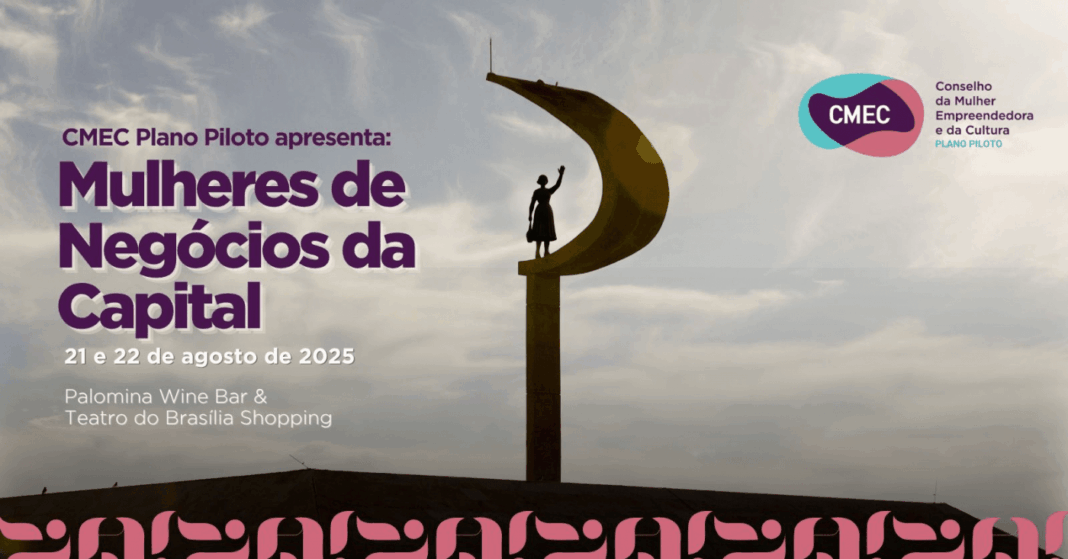 Teatro Brasília Shopping sedia Fórum da Mulher Empreendedora com foco em finanças, vendas e tendências de consumo