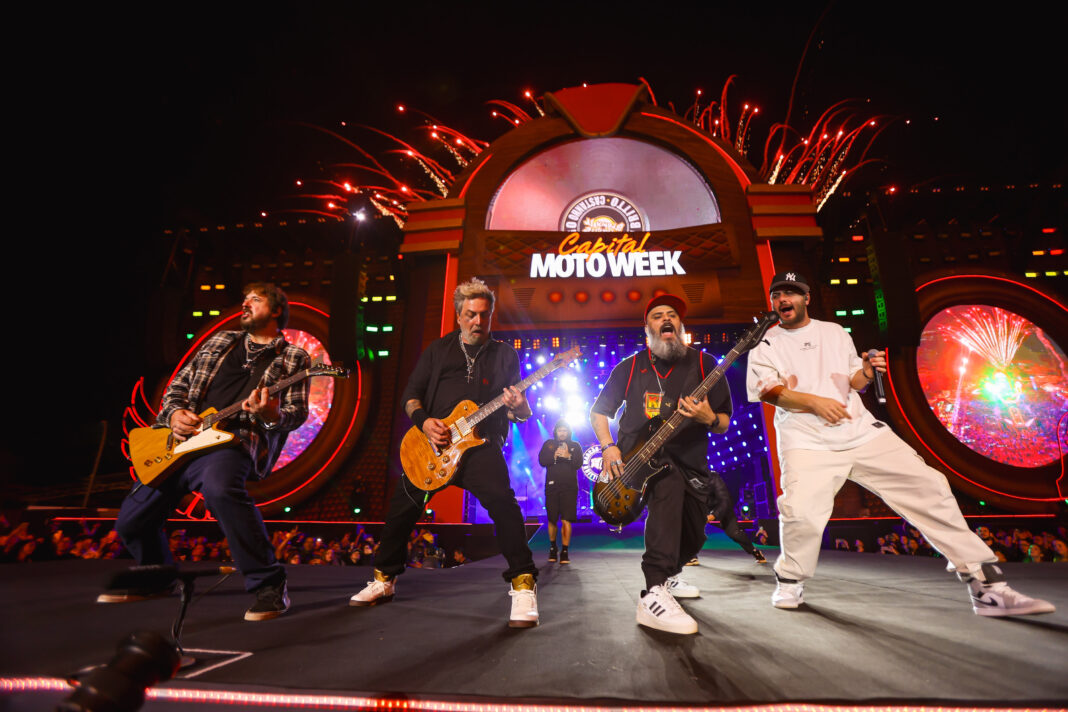 Recorde de público e rock em dose dupla marcam o encerramento do Capital Moto Week 2025