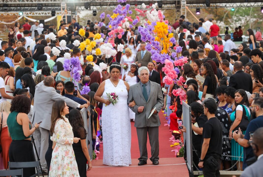 Primavera do Amor marca 3ª edição do Casamento Comunitário 2025 com 100 casais na Concha Acústica
