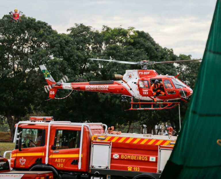 Simulado de emergência será realizado no Aeroporto de Brasília com participação do CBMDF