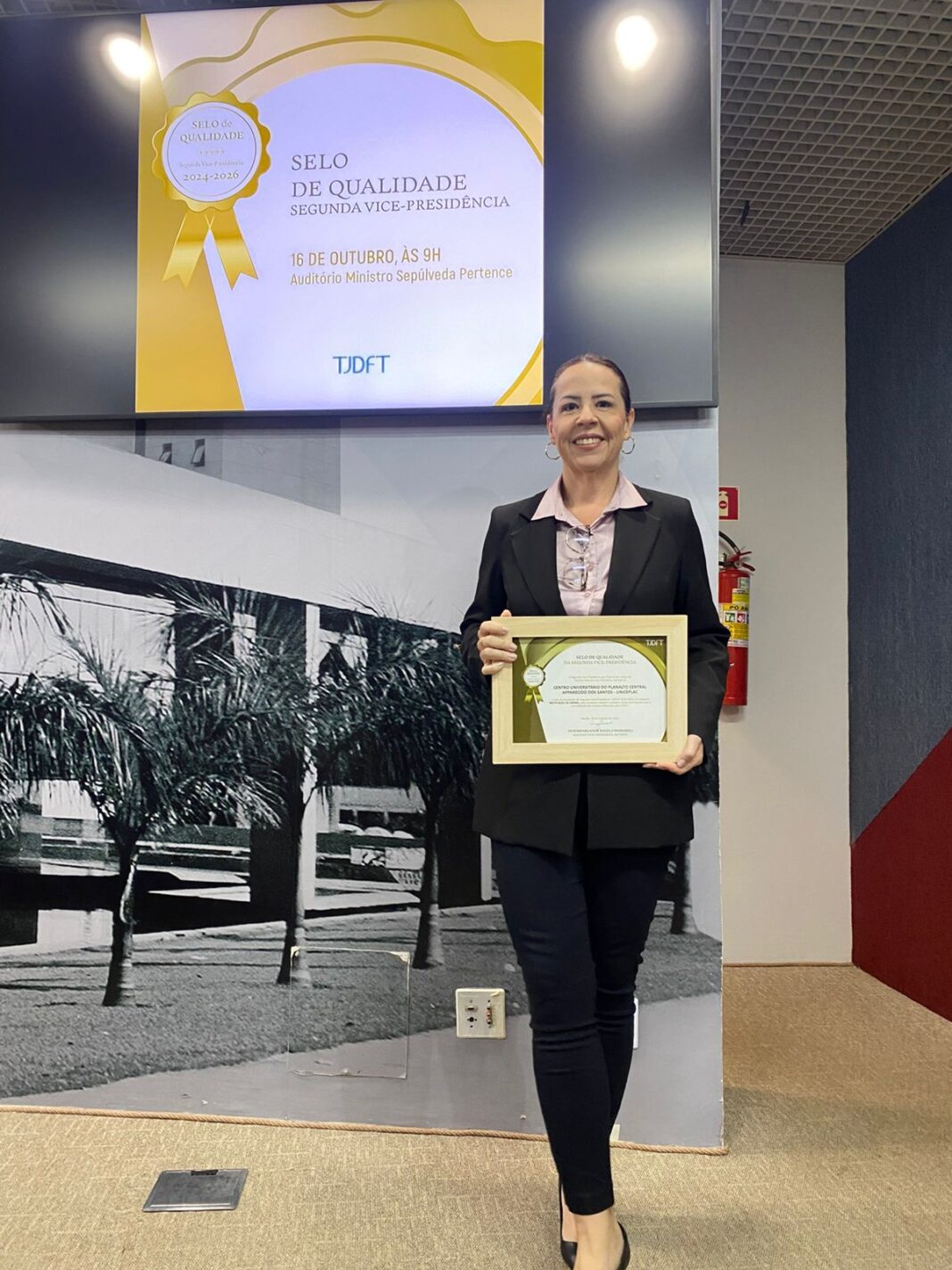 UNICEPLAC recebe Selo de Qualidade do TJDFT