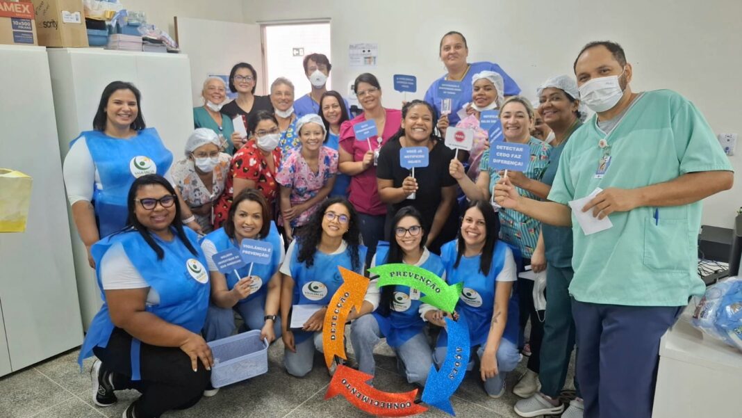 Blitz da Vigilância leva informação e prevenção ao Hospital de Santa Maria