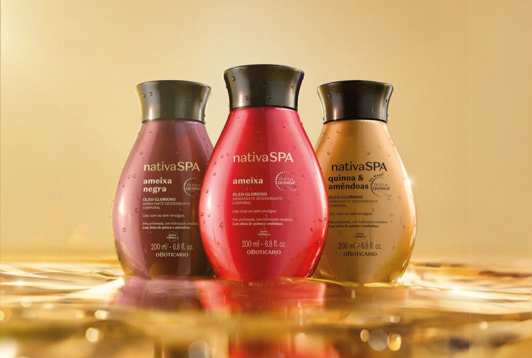 Com nova fórmula, Óleos Gloriosos de Nativa SPA reforçam a alta performance das fragrâncias e mantêm a pele perfumada até depois do banho Com nova fórmula, Óleos Gloriosos de Nativa SPA reforçam a alta performance das fragrâncias e mantêm a pele perfumada até depois do banho